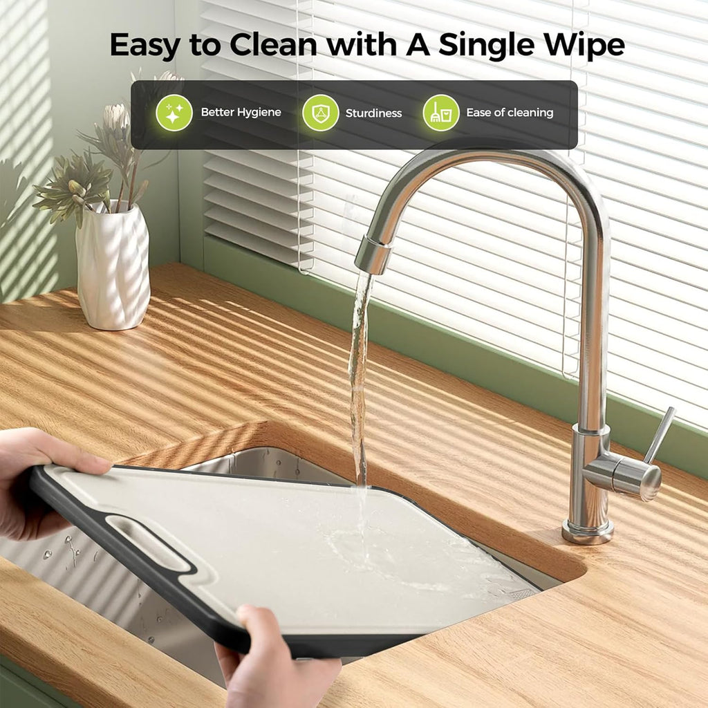 SEYDI Titanium Cutting Board for Kitchen