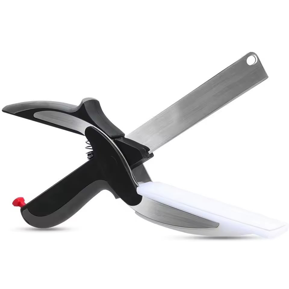 SEYDI 9.6" Cutting Board Scissors for Food with Stainless Steel Blade