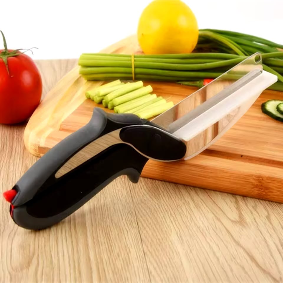 SEYDI 9.6" Cutting Board Scissors for Food with Stainless Steel Blade